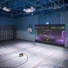Dispozitiv interactiv de gimnastică LÜ cu două ecrane (5200 lumeni)
