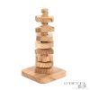 Spărgător din lemn și turn rotativ