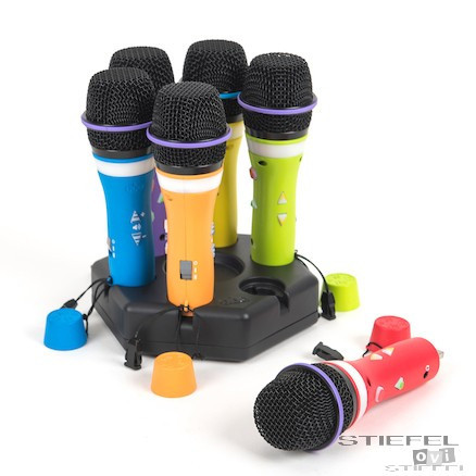 Easi-SpeakŽ Bluetoothos microfon (6 buc în culorile curcubeului)