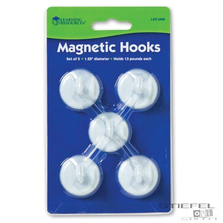 Cârlige magnetice (albe)
