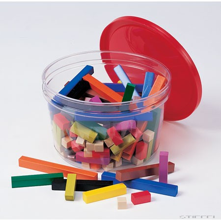 Bețișoare din plastic colorat - ajutor matematic (ambalaj mare)