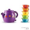 Set De Ceai Forme Colorate