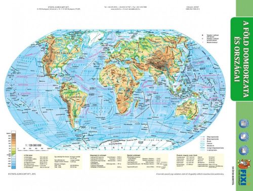 A Föld domborzata + Föld országai tanulói munkalap- Relieful pământului + Statele lumii fișă de studiu 